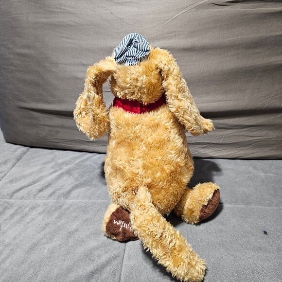 Kohl's Cares Sandra Boynton Train Conductor Dog Plush Brown Hat Story Time Play - Picture 4 of 6